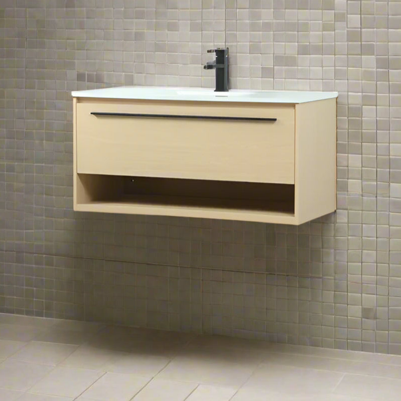 Refined Floating Vanity Without Basin By Miza