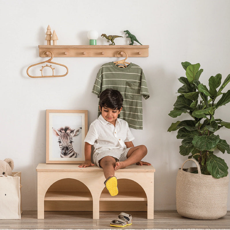 Toddler Shoe Bench By Miza