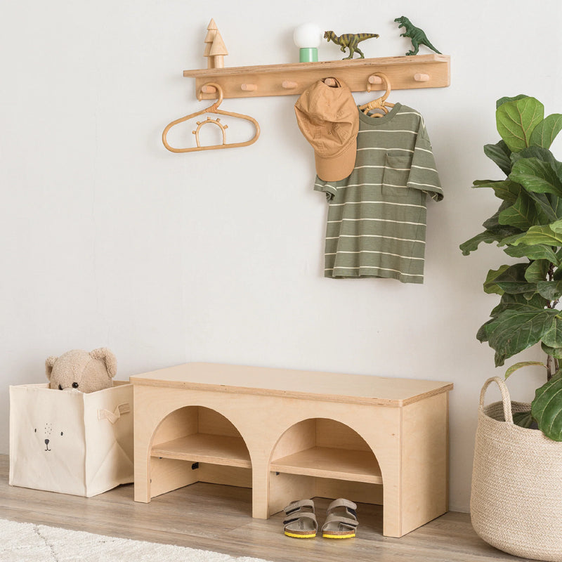 Toddler Shoe Bench By Miza