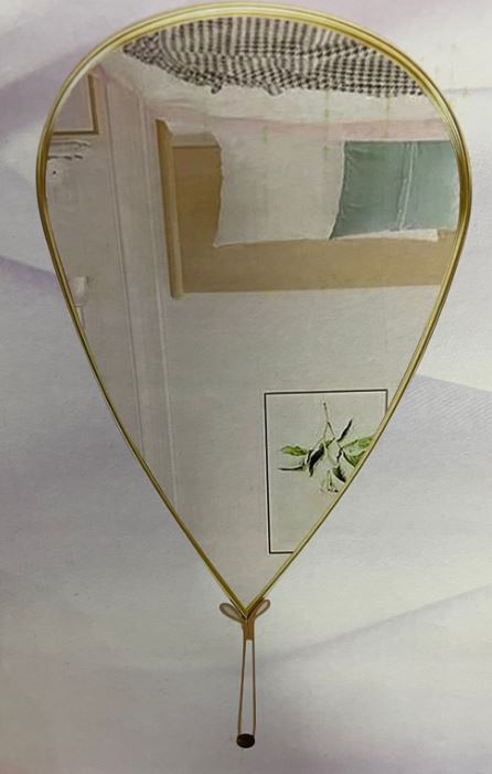 Parachute Mirror With Golden Or Black Frame 1 PC BY APT