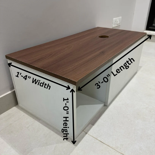 Suspended Bathroom HDHMR Water Resistant Washbasin Vanity Unit By Miza