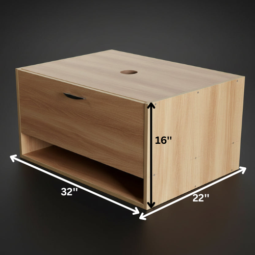 Refined Floating Vanity Without Basin By Miza