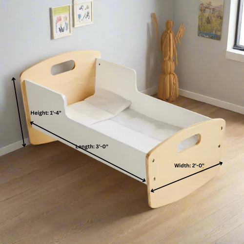 Wooden Baby Cradle / Baby Cot By Miza
