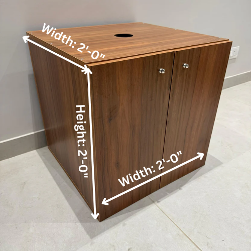 Modern Bathroom Vanity With 2 Shutters By Miza