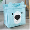 Cute Cartoon Canvas Foldable Laundry Basket Home Organizer-Random Color Pack Of 2 BY SOPT