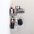 Modern Self-Adhesive Corner Metal Rack Pack Of 2 For Bathroom/Kitchen Multi Purpose Random Color-BY SOPT