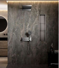 Three-Shelf Rectangular PVD Wall Niche Design for Modern Bathrooms PWD 900V By Jayna