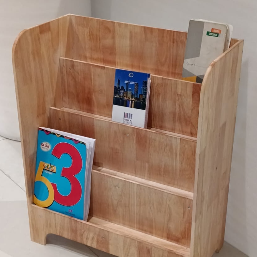Elevated Book Storage Rack for Kids By Miza