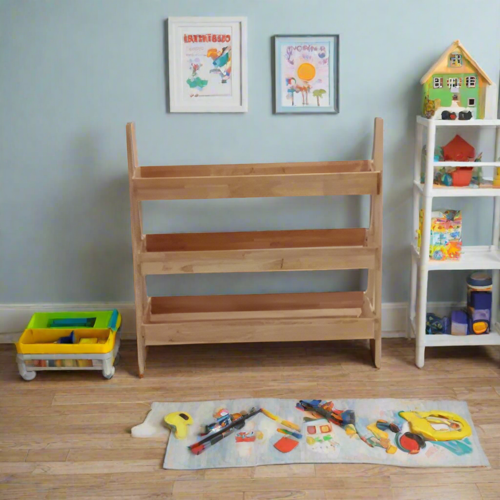 Book Storage Organizer for Toddlers By Miza