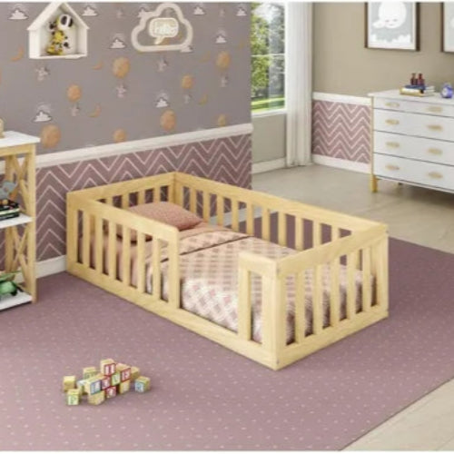 Montessori Wooden Baby Floor Sleep Station / Baby Cot By Miza