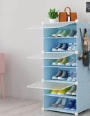 Multi-Layer Convenient Shoe Cabinet Storage Stand-Random Color-1 pc-BY APT