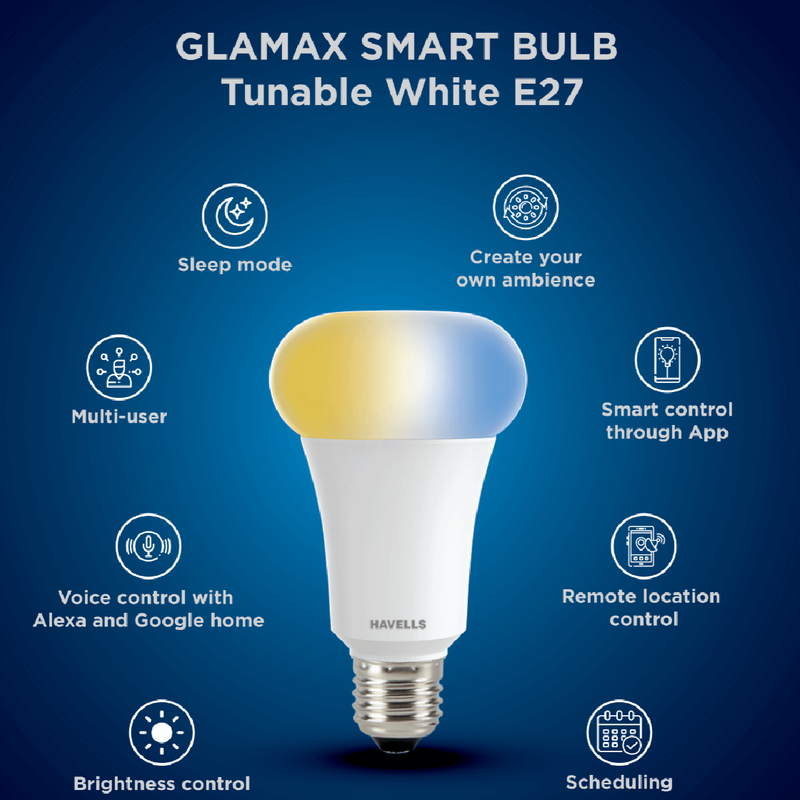 Havells Glamax Smart Lamp ( Tuneable White ) - 1 PC