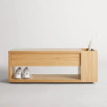 Go Forth Bench Bench And Shoe Rack For Hallways, Entryways By Miza