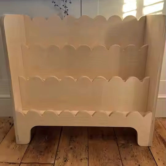 Perfect Height 3-Tier Montessori Bookshelf for Kids By Miza