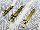 Metal Tower Bolt In Different Screw Position In Antique Finish Latches For Doors By DH