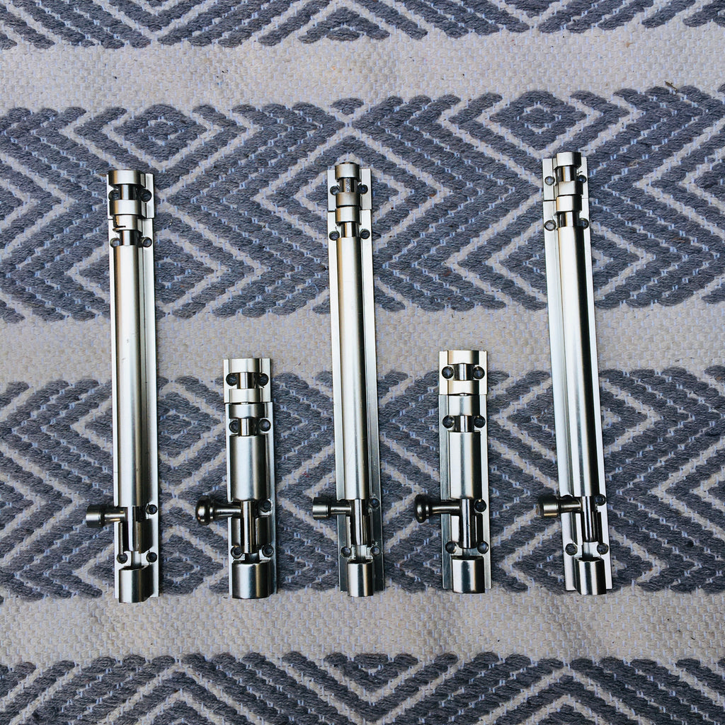 Metal Tower Bolt In Different Screw Position In Antique Finish Latches For Doors By DH