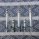 Metal Tower Bolt In Different Screw Position In Antique Finish Latches For Doors By DH