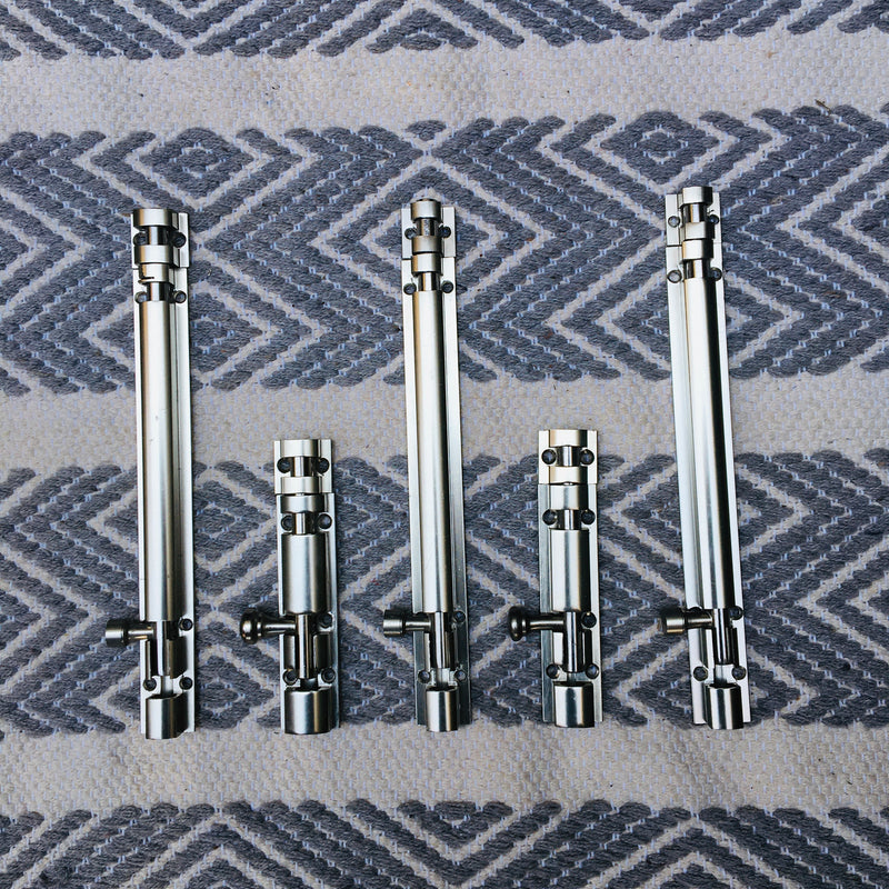 Metal Tower Bolt In Different Screw Position In Antique Finish Latches For Doors By DH