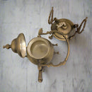 Handmade Smokey Finished Antique Brass Kettle 6cc By MK