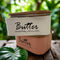 Metal Butter Container Holder Storage With Mango Wood Lid By MA85
