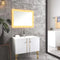 Crystal & Image Sanitary Ware 2 Legs Washbasin Vanity By TGF