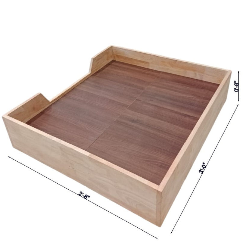 Montessori Wooden Floor Bed For Toddlers By Miza