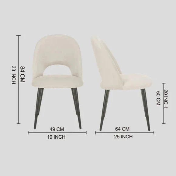 Modern Contemporary Round 4 Seater Dining Set