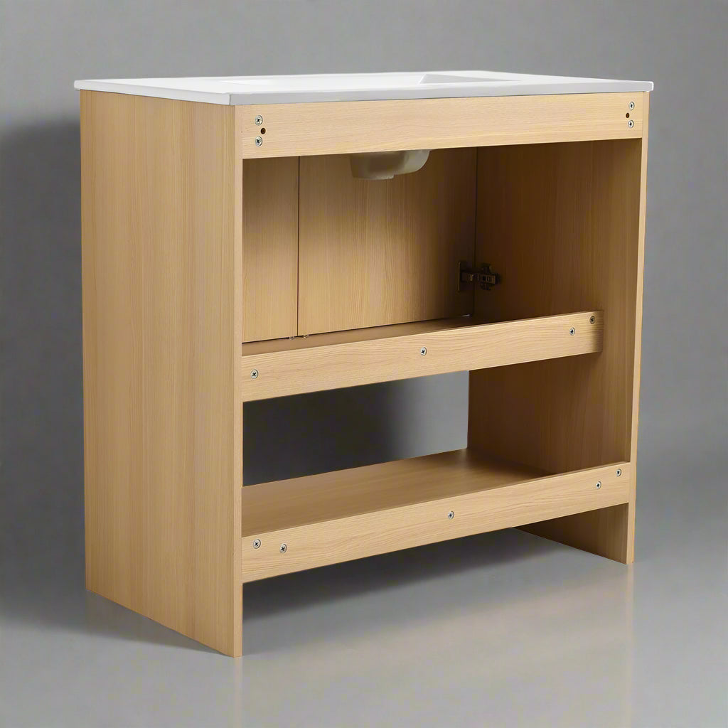 Floor Stand Bathroom Vanity With Soft Close Doors By Miza