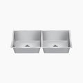 Nirali Manta Stainless Steel Double Bowl Kitchen Sink in 304 Grade
