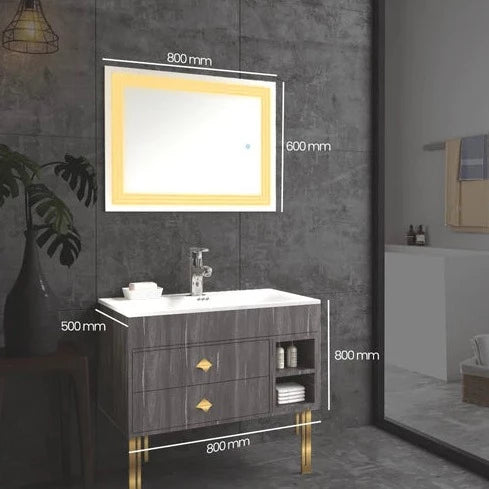 Mica & Etios Floor Standing Bathroom Vanity By TGF