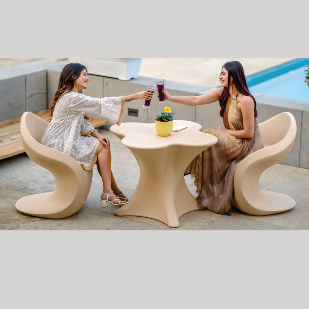 Luna & Tulum Outdoor set of 3 by Harshdeep