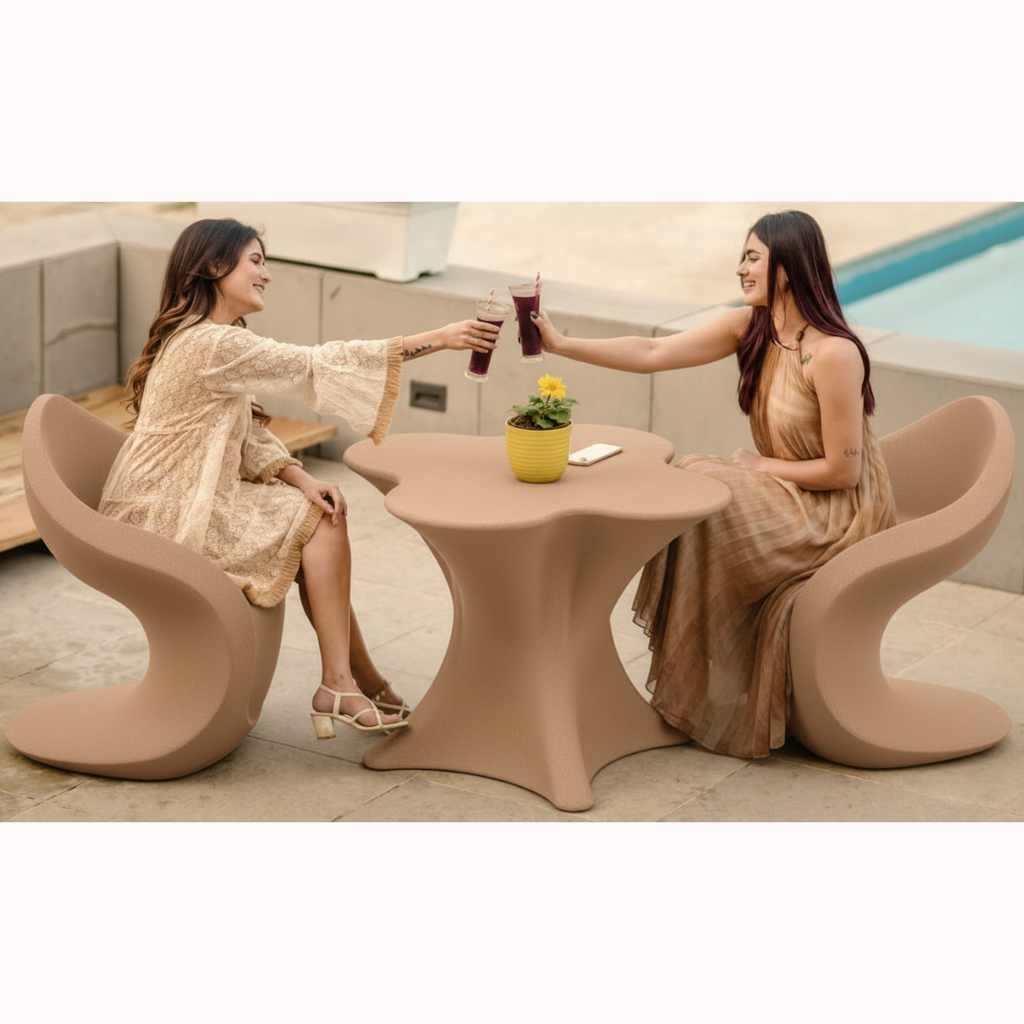 Luna & Tulum Outdoor set of 3 by Harshdeep