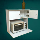 Microwave Cabinet Cupboard Wall Hanging Organizer Kitchen Essentials By Miza