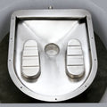 Neptune Matt Finish Stainless Steel Lavatory Pan 1 PC By Jayna