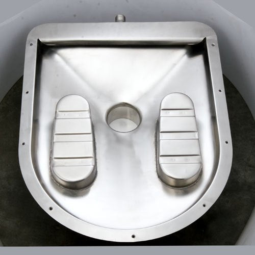 Neptune Matt Finish Stainless Steel Lavatory Pan 1 PC By Jayna