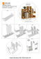 Retro Furniture Libreria Book Shelf Case By Miza