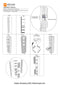 Tall Storage 6 Feet Vanity PVC Bathroom Cabinet For Bathroom & Toilet Essential By Miza