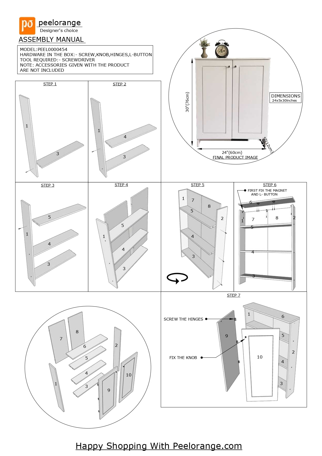 Bathroom PVC Storage Free Standing Bathroom Cabinet Furniture By Miza
