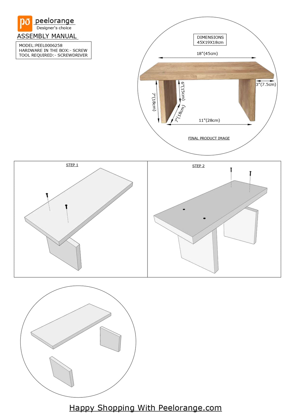 Salat Buddy Meditation Yoga Stool/Foot Stool  By Miza