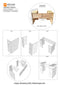 Squatting Wooden Platform/Squat Potty Stool For Toilet By Miza