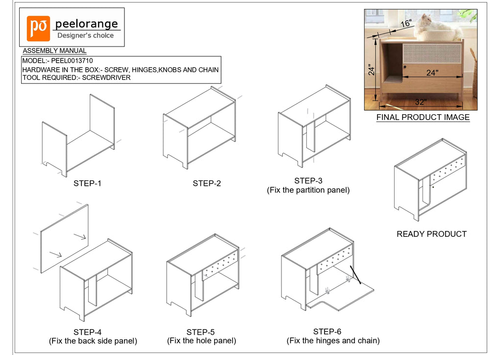 The Ultimate Pet Litter Box Enclosure By Miza