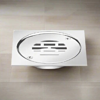 Nirali Aldon Anti Cockroach Trap Floor Water Drain Jali Cover With Hole For Bathroom / Sink In SS 304