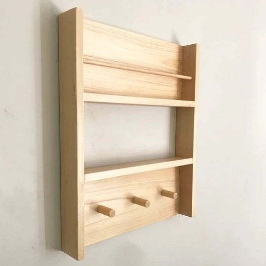 Kids Rectangular Wall Shelf By Miza