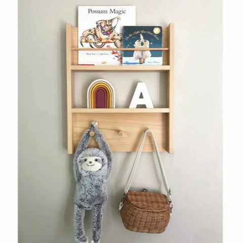 Kids Rectangular Wall Shelf By Miza