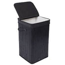 Laundry Bamboo ,Clothes Storage Basket ,Free Standing Dirty Clothes Hamper Bin-Random Color-1PC-BY APT