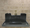 Luxury Redefined 5 Piece Set Bathroom Accessories In Artificial Stone For Deluxe Bath Experience By TGF