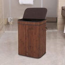 Laundry Bamboo ,Clothes Storage Basket ,Free Standing Dirty Clothes Hamper Bin-Random Color-1PC-BY APT