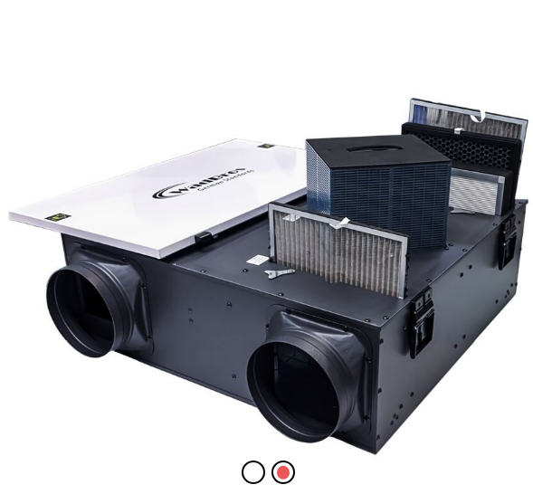 ERV NEO Series Smart Energy Recovery Ventilator (ERV) | HEPA Filter | WiFi Control | Fresh Air Ventilation | By Wadbros