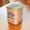 Garlic Storage Canisters With Mango Wood Lid & Holes For Oxygen By MA78