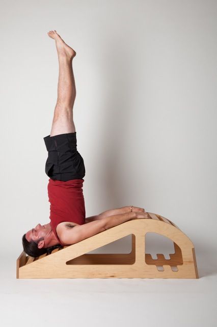 Yoga Shoulder Stand by Miza